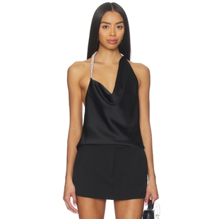 Significant Other ABBEY 上装 黑色 y2k辣妹风REVOLVE小众新款