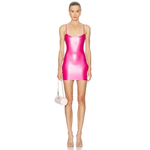 桃紅色REVOLVE小众新款 POSTER 裙子 WHISTLE GIRL