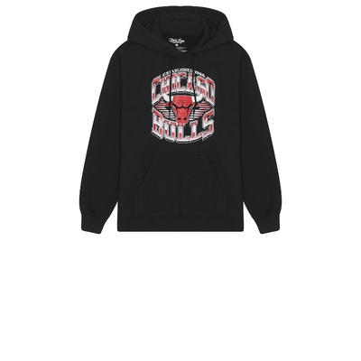 Junk Food BULLS CHROME LINES 连帽衫 黑色