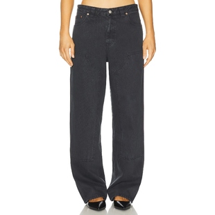 Double Knee Wide Dr. 美式 Jena Leg 复古风REVOLVE小众新 Denim