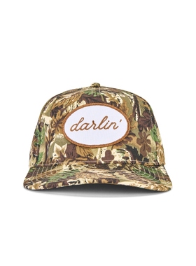 [冬季新品]Darlin PATCH 鸭舌帽 绿色REVOLVE小众