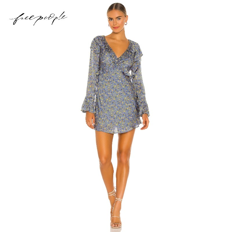 FreePeople迷你裙连衣裙revolve