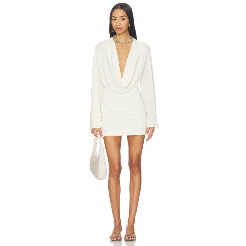 SNDYS YOLANDA LONG SLEEVE MINI 连衣裙 revolve小众新款