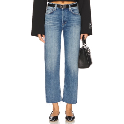 [冬季新品]Citizens of Humanity PALMA 牛仔裤蓝色直筒裤REVOLVE