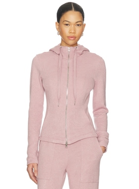 Heroine Sport BOOST 连帽衫 玫瑰 运动复古风REVOLVE小众新款