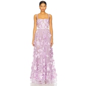 薰衣草REVOLVE小众新款 Bronx ANASTASIA 长裙 and Banco