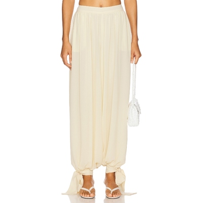 Bardot Alira Soft Balloon Pant 奶油色 美式休闲风REVOLVE小众