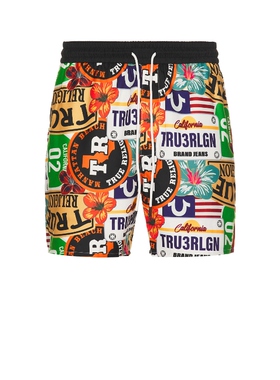 [春季新品]True Religion 真实信仰 滑板裤 绿色REVOLVE小众