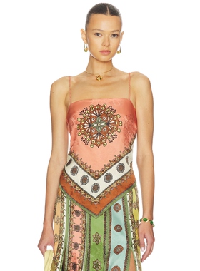 [春节穿搭]Alemais CONTINA 上装桃红色y2k辣妹风REVOLVE小众新款