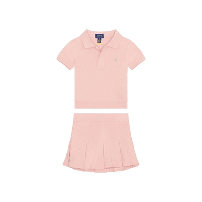 Polo Ralph Lauren Kids Short Sleeve Stretch Mesh Collared Sh