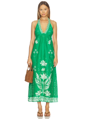 SAYLOR TIGRIS 裙子 revolve小众新款 绿色