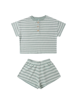 Rylee + Cru SUMMER 上衣和短裤套装 26春夏新品 revolve小众新款