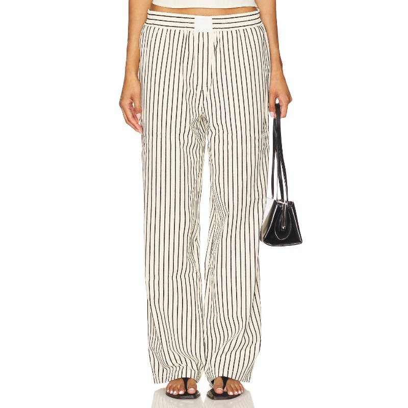 [冬季新品]LIONESS COBAIN 长裤 奶油色美式休闲风REVOLVE小众