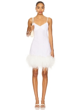 [冬季新品]Milkwhite 裙子 白色 REVOLVE小众