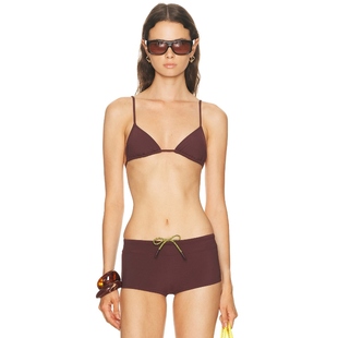 Tropic of C EQUATOR 比基尼文胸上装 酒REVOLVE小众新款