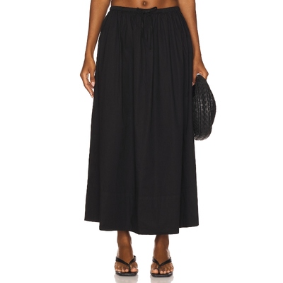 [冬季新品]PISTOLA NOELLE 半身裙 黑色REVOLVE小众