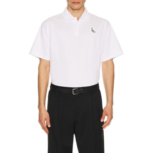 Devereux Golf POLO 衫 白色REVOLVE小众新款