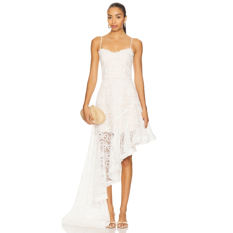 ELLIATT ALTHEA 长裙 象牙白礼服裙REVOLVE小众新款