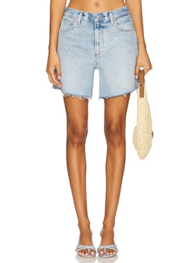 [冬季新品]PAIGE ARCHIE 短裤 蓝色美式休闲风REVOLVE小众