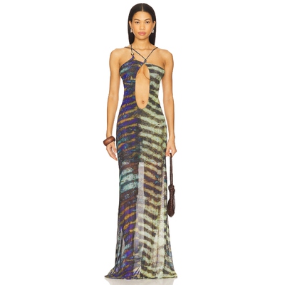 [春季新品]JadedLondon裙子蓝色Y2K辣妹风00’sREVOLVE小众时尚