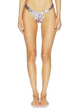 Agua Bendita AVY QUILT 比基尼泳裤 白色 y2k辣妹风REVOLVE小众