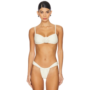 Swim 裸色REVOLVE小众新款 ROSA 比基尼文胸上装 DEVIN Montce