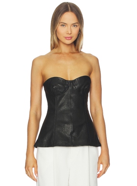 [冬季内搭]SIMKHAI TYLA 抹胸上装黑色REVOLVE小众新款