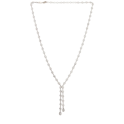 SHASHI Bezel Lariat Necklace项链revolve时尚小众新品