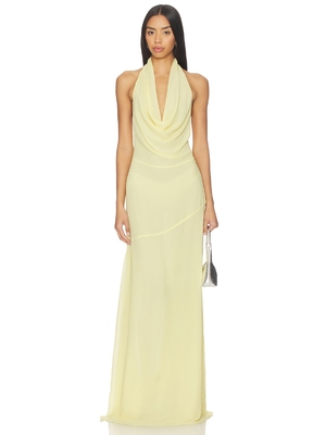 Nakedvice THE MARISA 裙子 revolve小众新款 黄色