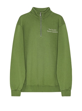 [冬季新品]Palmes 拉链运动衫 绿色REVOLVE小众新款