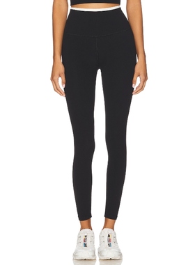 [冬季新品]Splits59简约风黑色紧身长裤REVOLVE