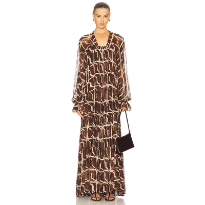 [春季新品]Alexis MYKAEL 裙子 棕色 REVOLVE小众