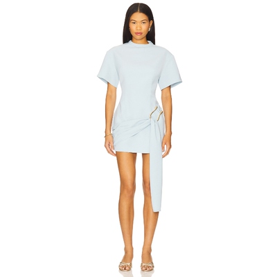 [冬季新品]LIONESS MARTINI MINI 裙子 Baby Blue 性感风REVOLVE