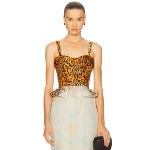 无袖 FUORI REVOLVE小众新款 y2k辣妹风 上装 AUDREY 棕色