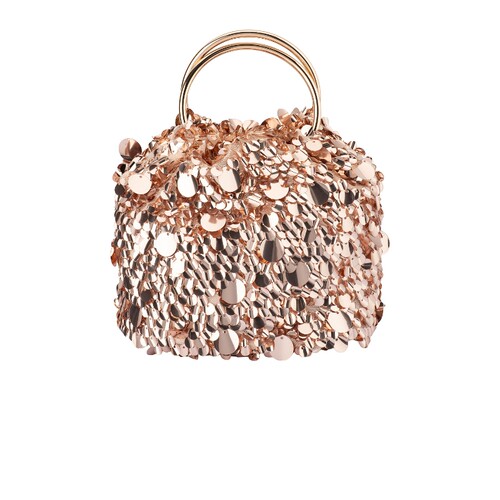 olga berg Vera Sequin Top Handle Bag 26春夏新品 revolve小众