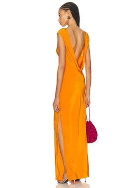 SIR. ISLA 裙子 橙色REVOLVE小众新款