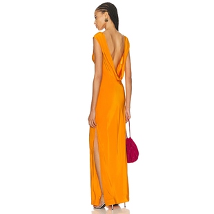 橙色REVOLVE小众新款 裙子 ISLA SIR.