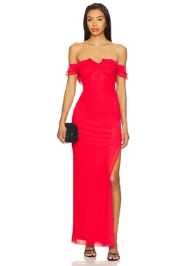 MORE TO COME BLAKE 裙子 红色REVOLVE小众新款