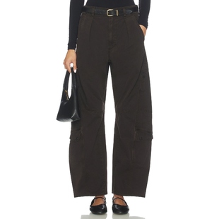 Citizens of Humanity 弯刀牛仔裤工装马蹄裤棕色REVOLVE新款