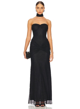 Mirror Palais STARLITE 裙子 黑色 y2k辣妹风REVOLVE小众新款