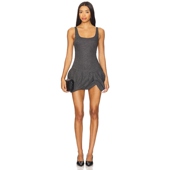 春季 深灰色 新品 Bridge 连衣裙 Bec SHAE REVOLVE小众