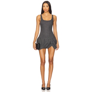 Bec Bridge SHAE 深灰色 新品 连衣裙 REVOLVE小众 春季