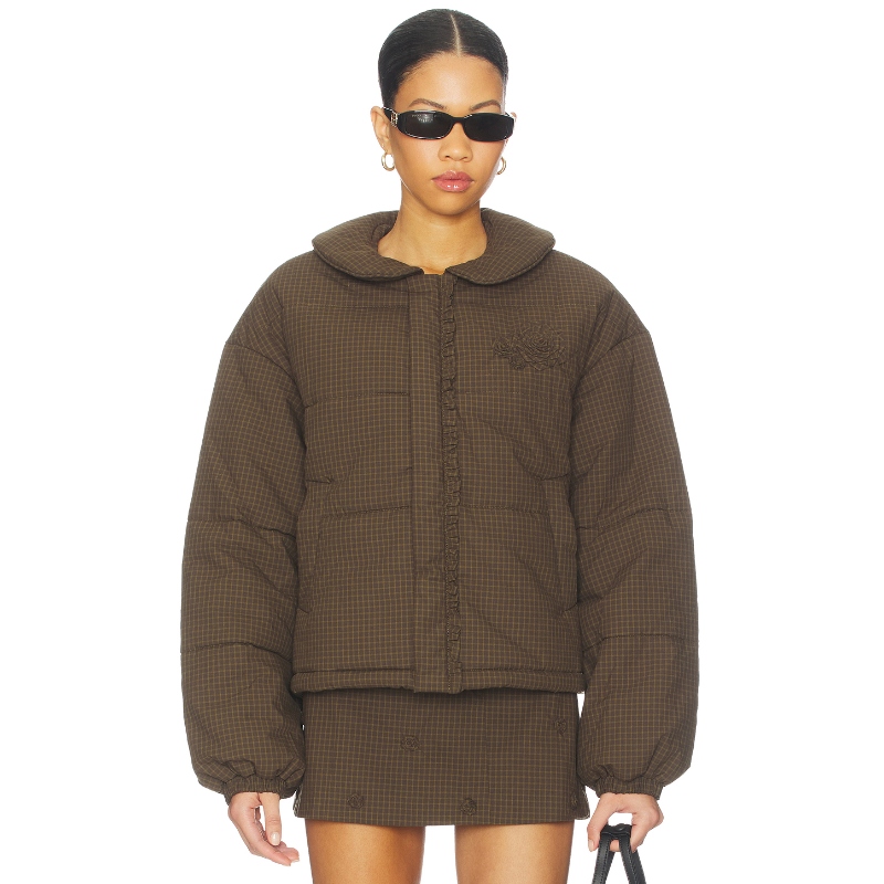 My Mum Made It ROSETTE 外套 棕色REVOLVE小众新款