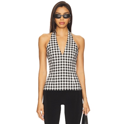 闫四碗同款MAJORELLE BIRDIE 上装 黑色、白色REVOLVE小众新款