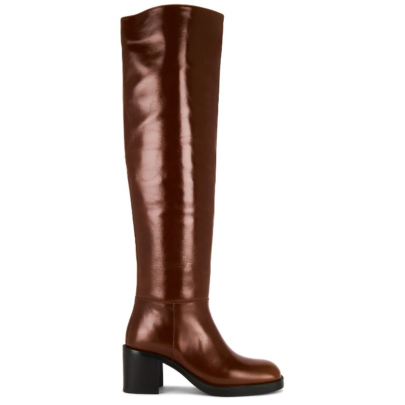Jeffrey Campbell VINYL 靴子 棕黄色  女款REVOLVE小众