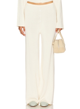 SNDYS AUGUST 长裤 奶油色 美式休闲风REVOLVE小众新款