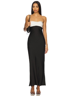 NIA SUNSET 裙子 revolve小众新款 黑色