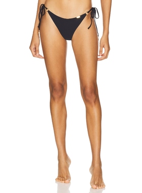 Luli Fama RING SEAMLESS RUCHED BACK 内裤 黑色REVOLVE