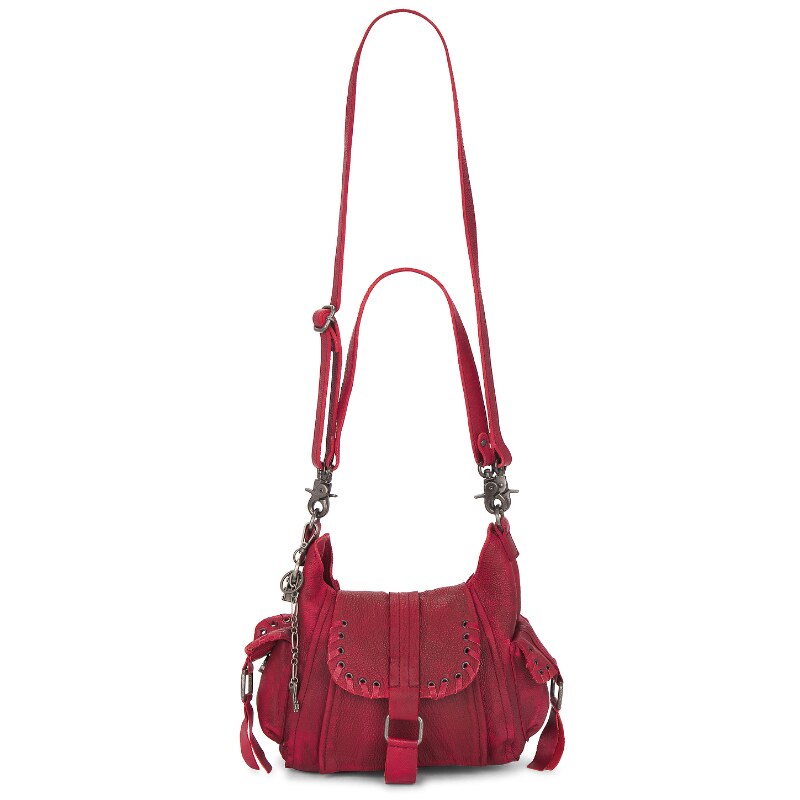 [海外直邮]Free People 斜挎包美式复古做旧机车风单肩包REVOLVE