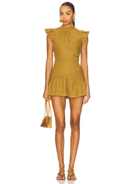 [冬季新品]SAYLOR MALISSA 连衫裤 橄榄色美式休闲风REVOLVE小众